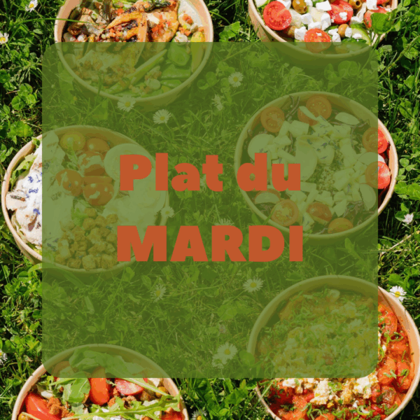 Plat du jour mardi