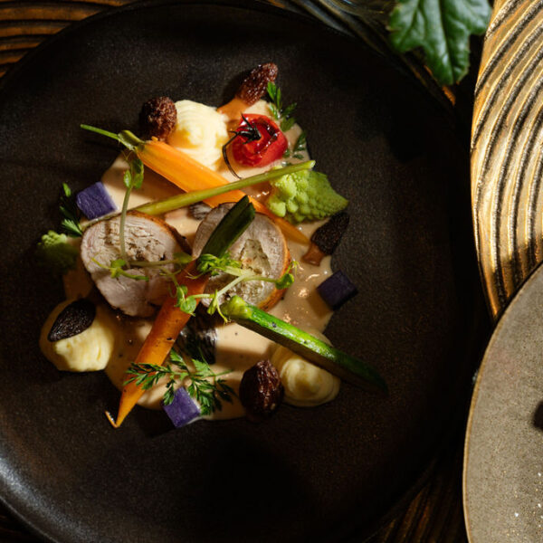 Ballottine de volaille, champignons & truffe