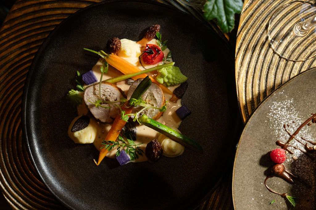 Ballottine de volaille, champignons & truffe