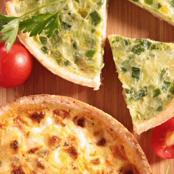 Quiche de la semaine - Tarte à la tomate, moutarde et gruyère