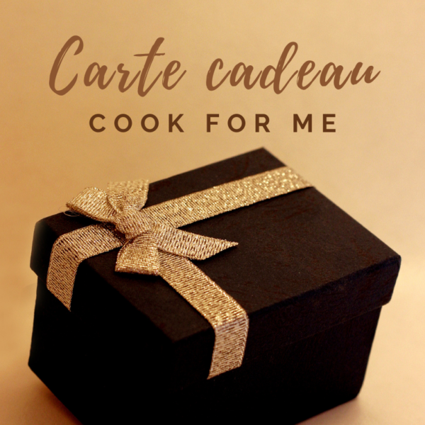 Carte cadeau – Cook For Me
