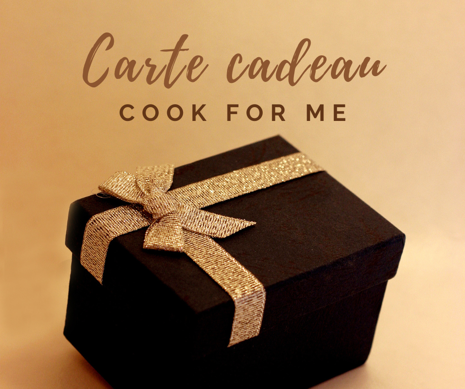 Carte cadeau – Cook For Me